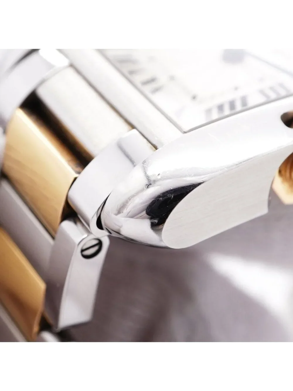 Cartier Tank Anglaise SM Silver Dial Watch